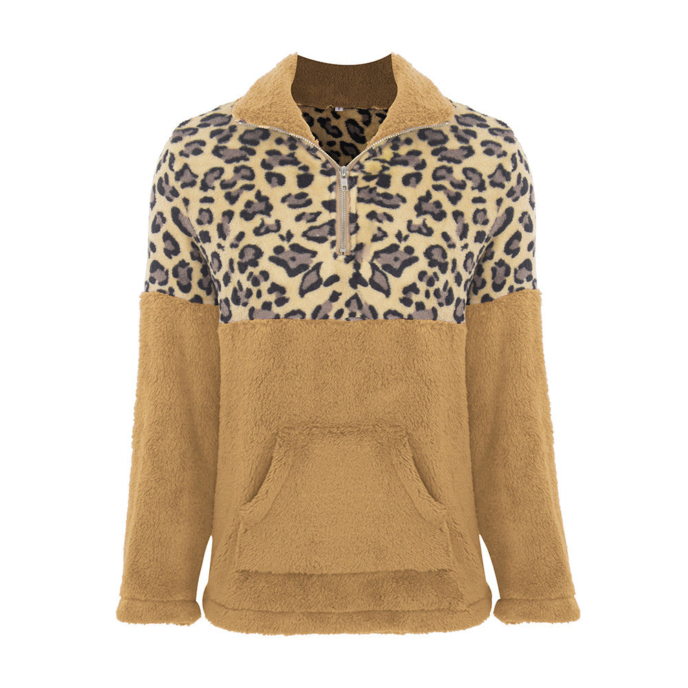 Women's Leopard Sweater Pullover