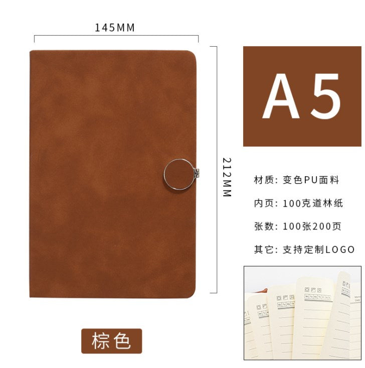 Custom Leather Notebook – Personalized Journal & Planner with Logo