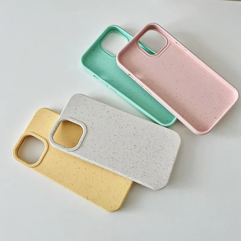 Eco Friendly Phone Cases for iPhone 17 15 14 13 12 Pro Max - Polendo Design