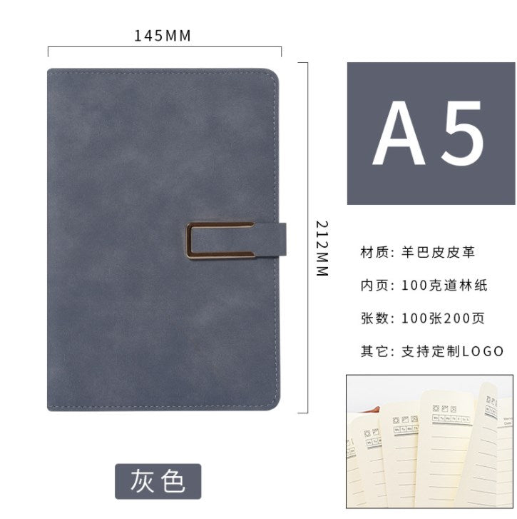 Custom Leather Notebook – Personalized Journal & Planner with Logo