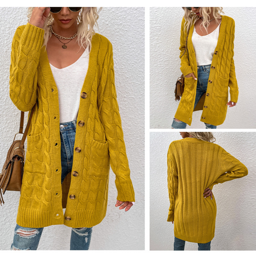 Women's Sweater Winter Cardigan