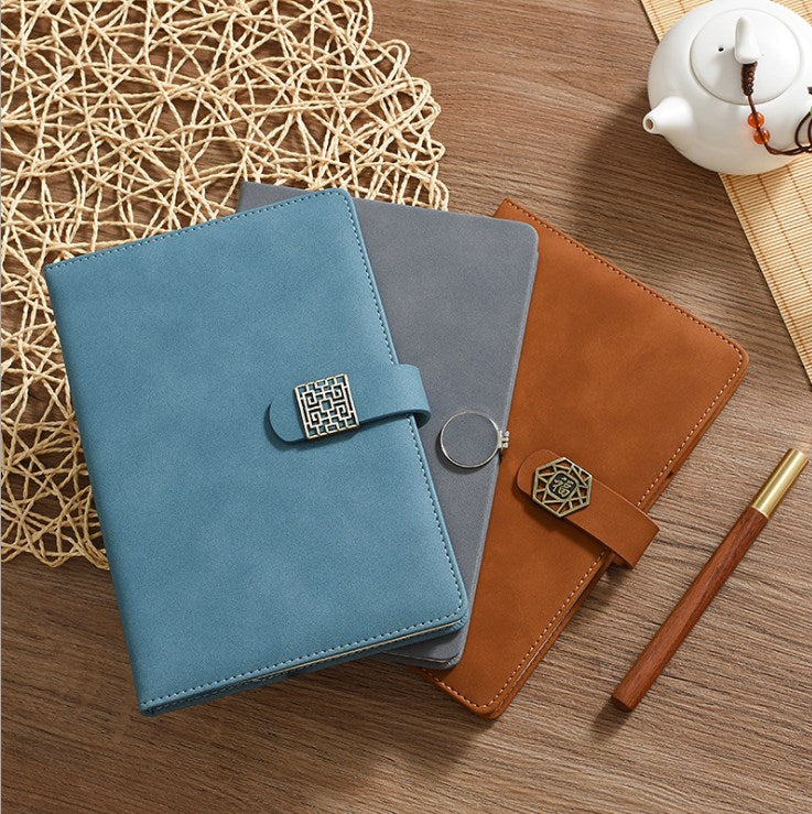 Custom Leather Notebook – Personalized Journal & Planner with Logo