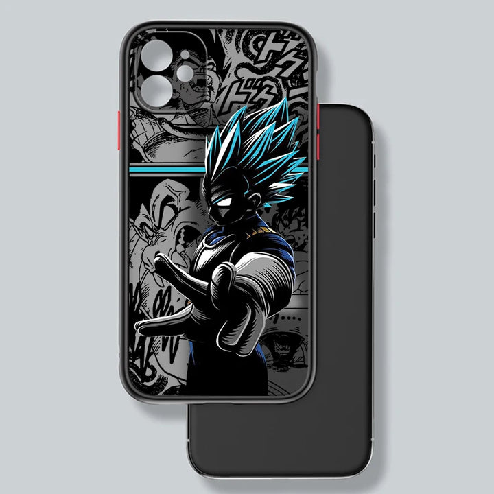 Dragon Ball Goku Frosted Anime Phone Case for iPhone - Polendo Design
