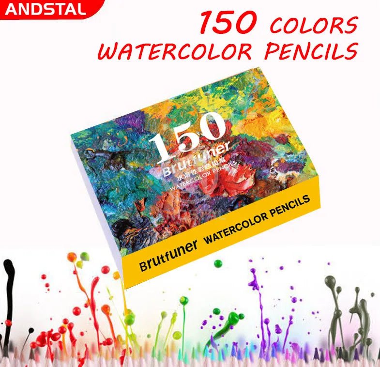 Andstal Brutfuner Colored Pencils – Professional Watercolor Art Set - Polendo Design