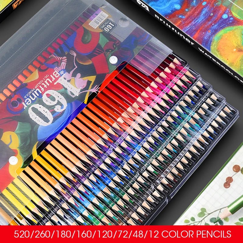 Andstal Brutfuner Colored Pencils – Professional Watercolor Art Set - Polendo Design