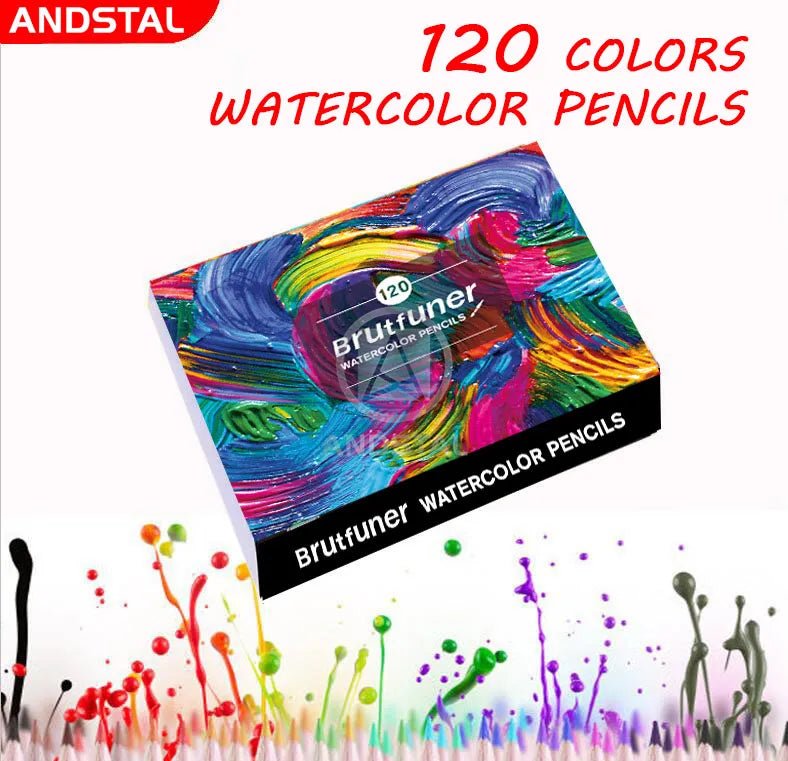 Andstal Brutfuner Colored Pencils – Professional Watercolor Art Set - Polendo Design