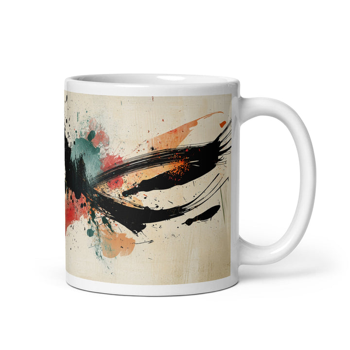 "Balance and Harmony" White glossy mug - Polendo Design