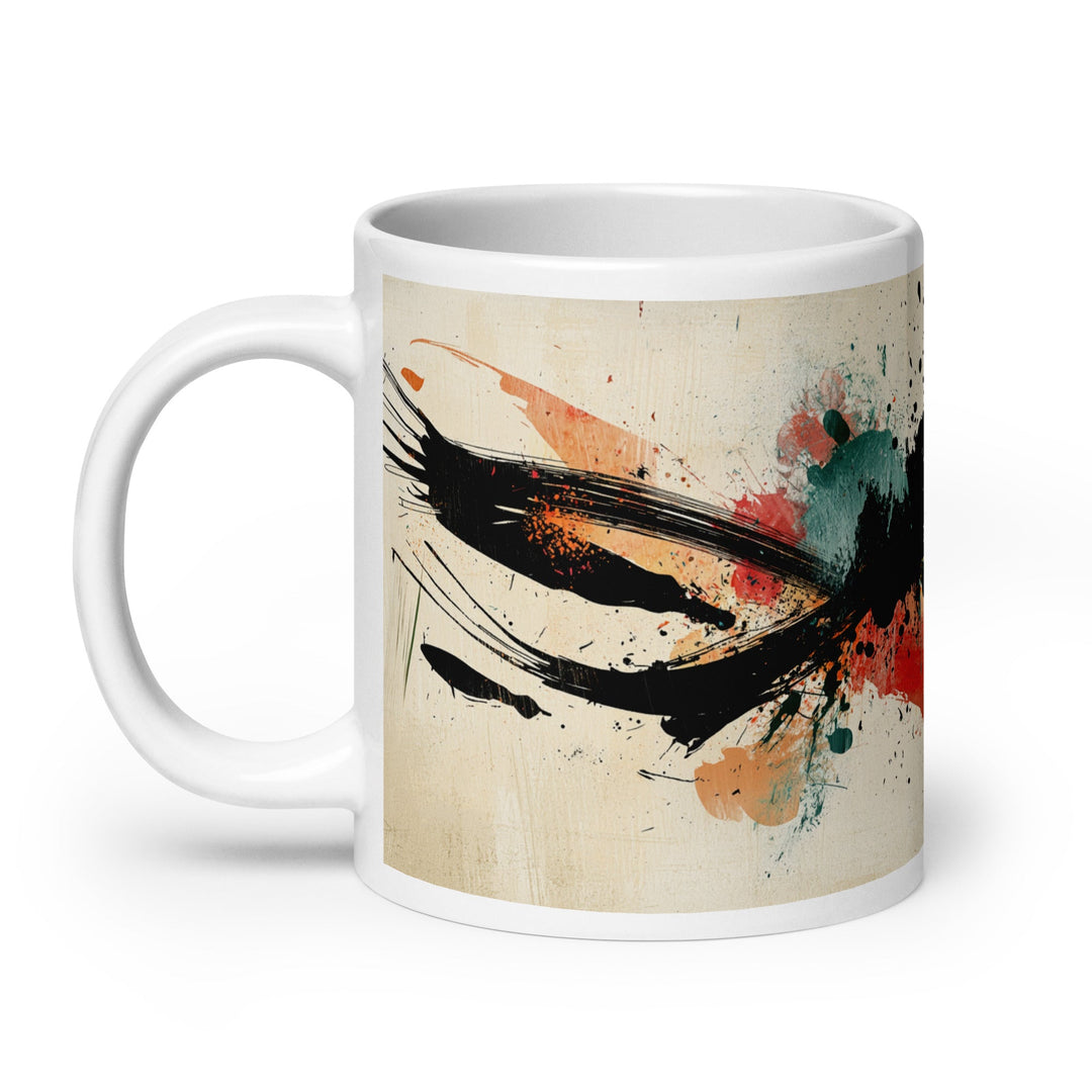 "Balance and Harmony" White glossy mug - Polendo Design