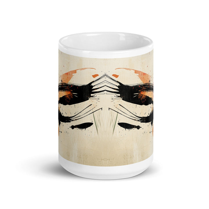 "Balance and Harmony" White glossy mug - Polendo Design