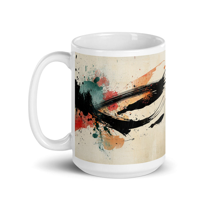 "Balance and Harmony" White glossy mug - Polendo Design