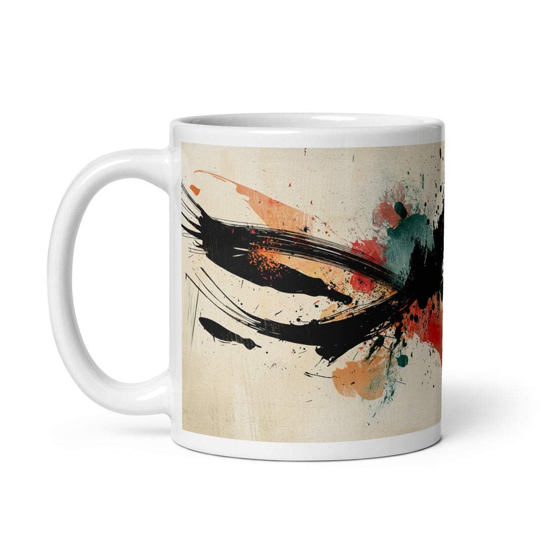 "Balance and Harmony" White glossy mug - Polendo Design
