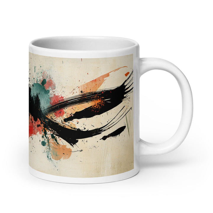 "Balance and Harmony" White glossy mug - Polendo Design