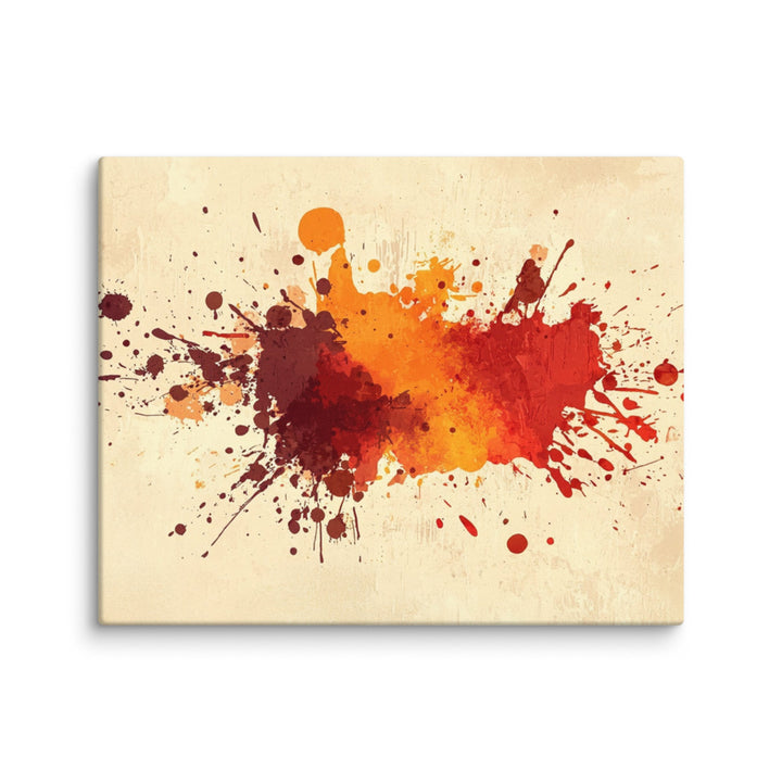 Basketball Abstract Wall Art Canvas Print - Polendo Design