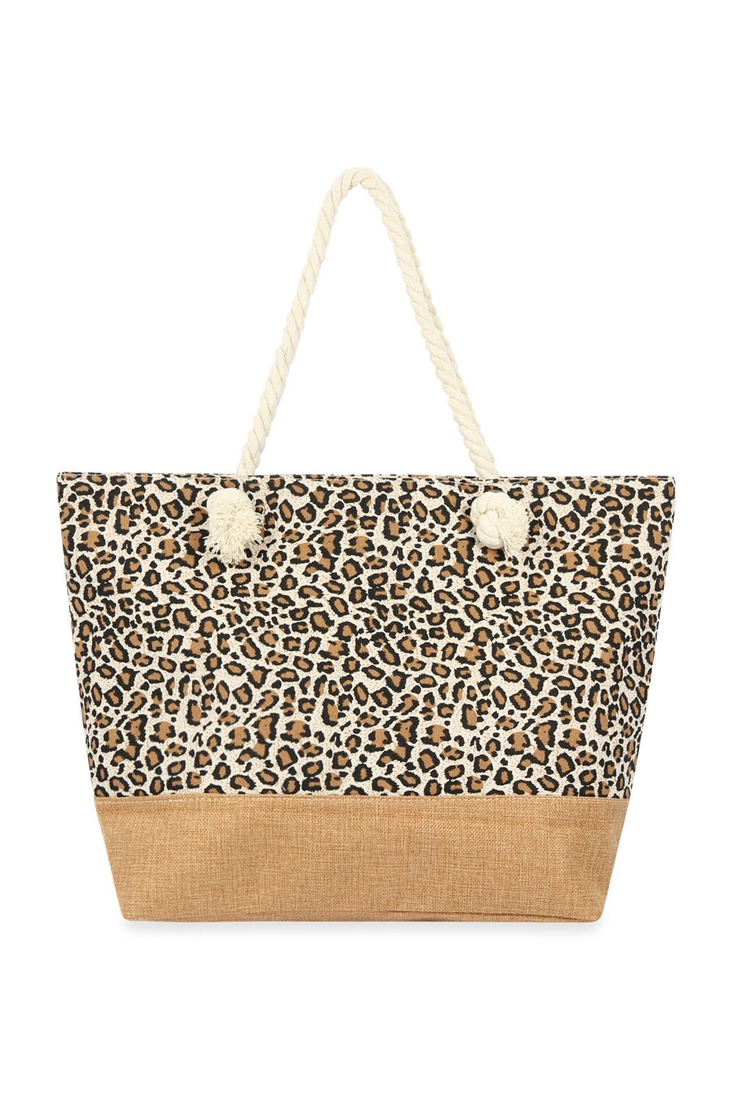 Bold Leopard Print Tote Bag for Everyday Style - Polendo Design