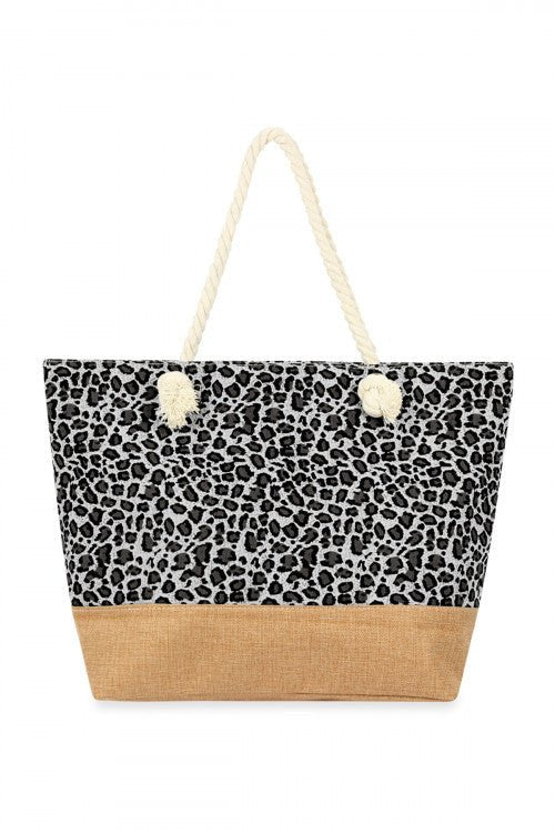 Bold Leopard Print Tote Bag for Everyday Style - Polendo Design