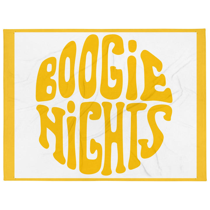 "Boogie Nights" Throw Blanket - Polendo Design