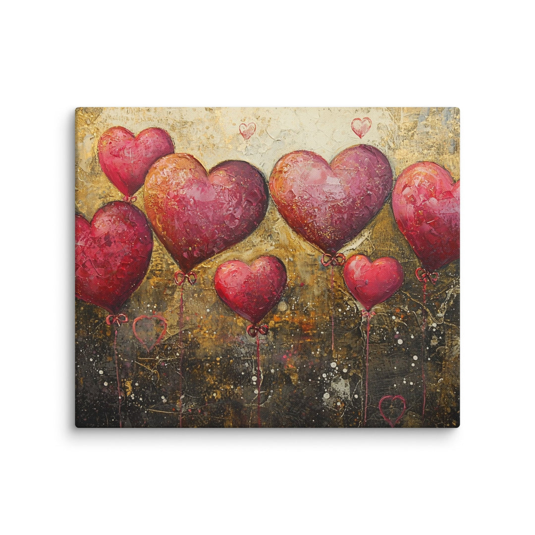 "Love Always Rises" Canvas Wall Art - Polendo Design