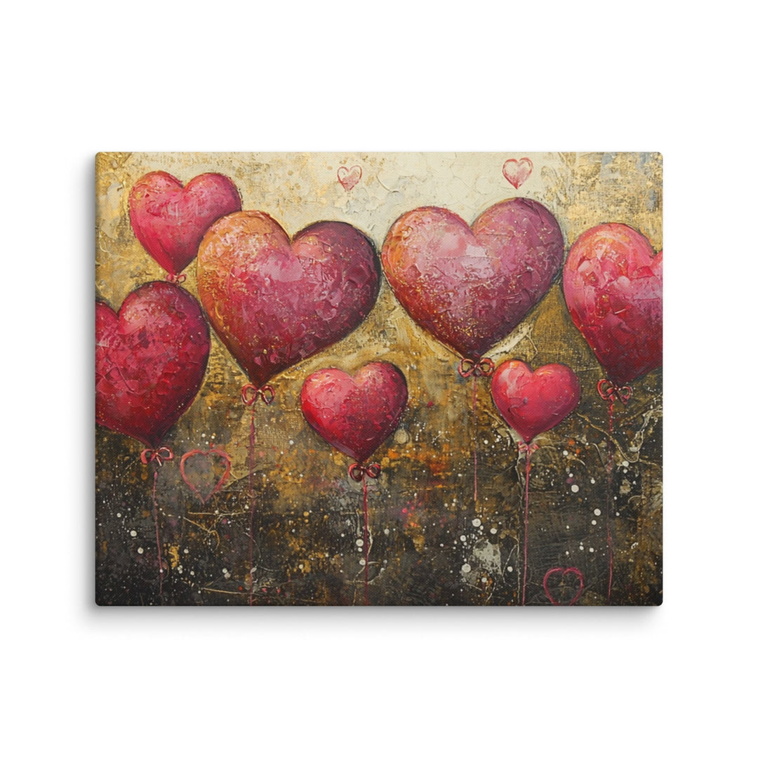 "Love Always Rises" Canvas Wall Art - Polendo Design