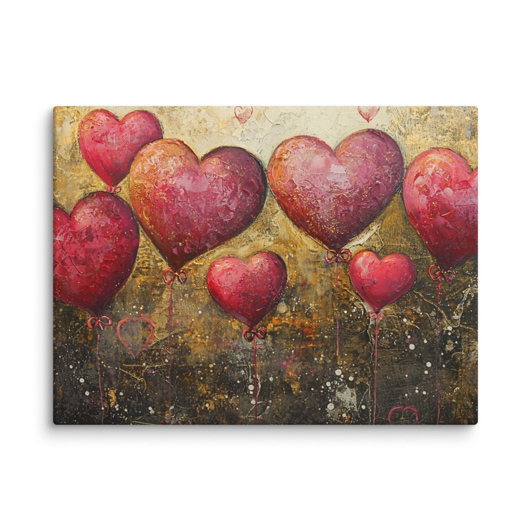 "Love Always Rises" Canvas Wall Art - Polendo Design