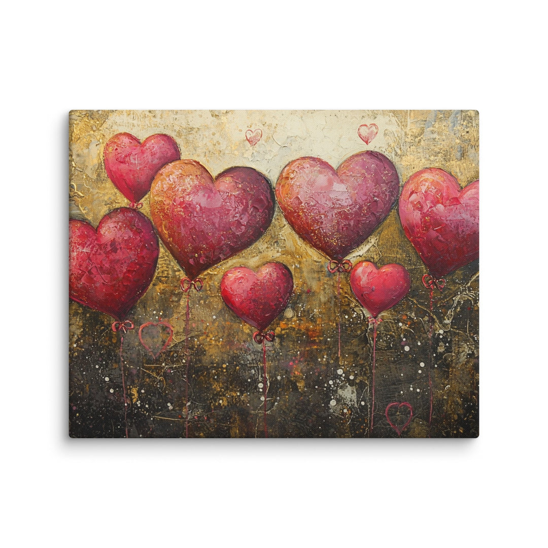 "Love Always Rises" Canvas Wall Art - Polendo Design
