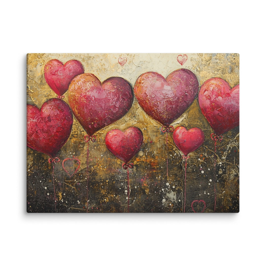 "Love Always Rises" Canvas Wall Art - Polendo Design