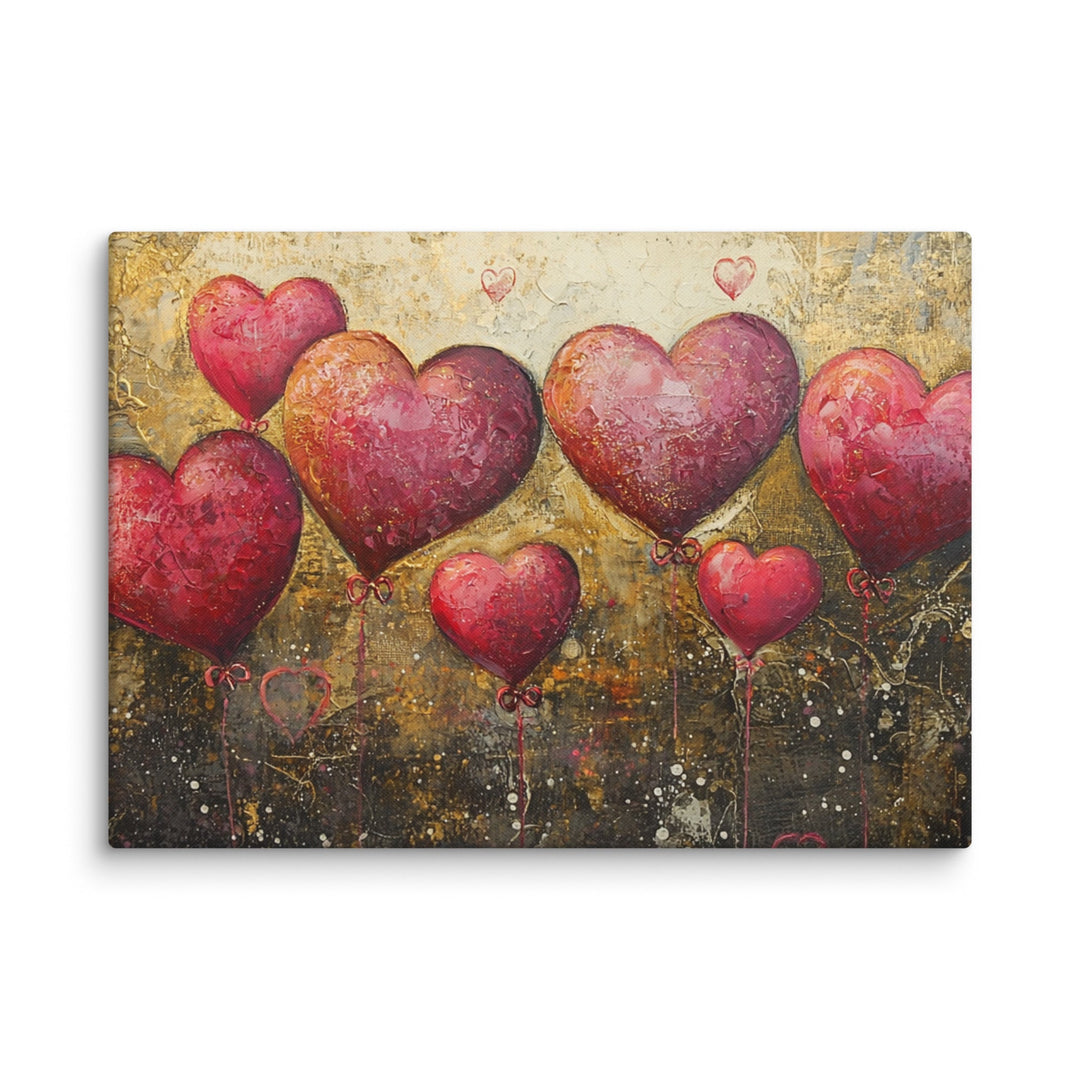 "Love Always Rises" Canvas Wall Art - Polendo Design
