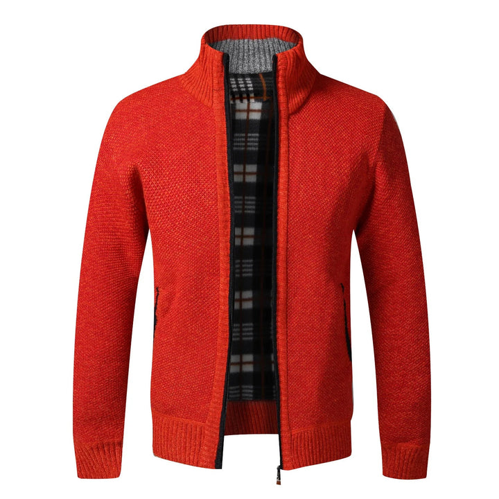 Cardigan Men's, Fleece Zipper Sweaters-Jackets - Polendo Design