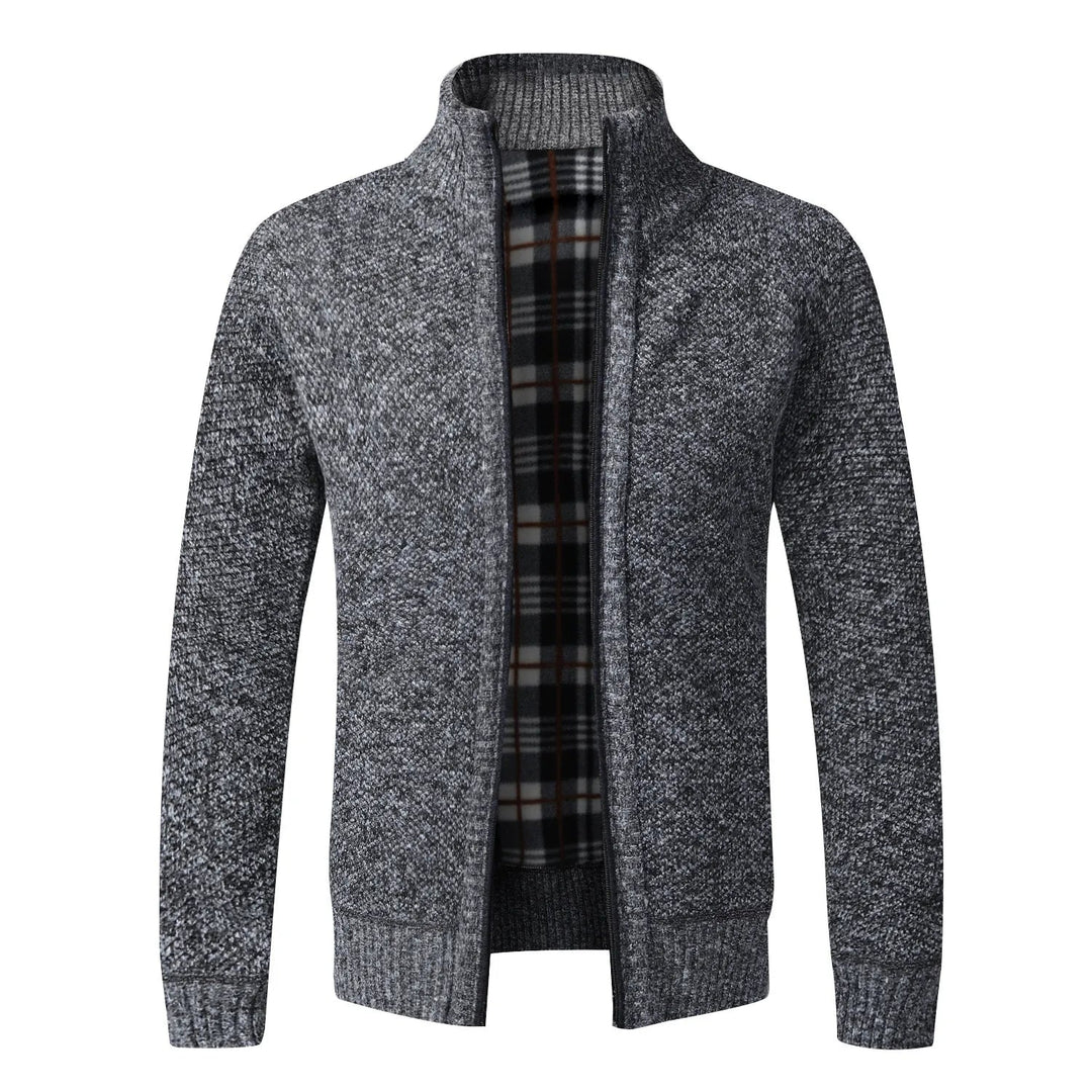 Cardigan Men's, Fleece Zipper Sweaters-Jackets - Polendo Design