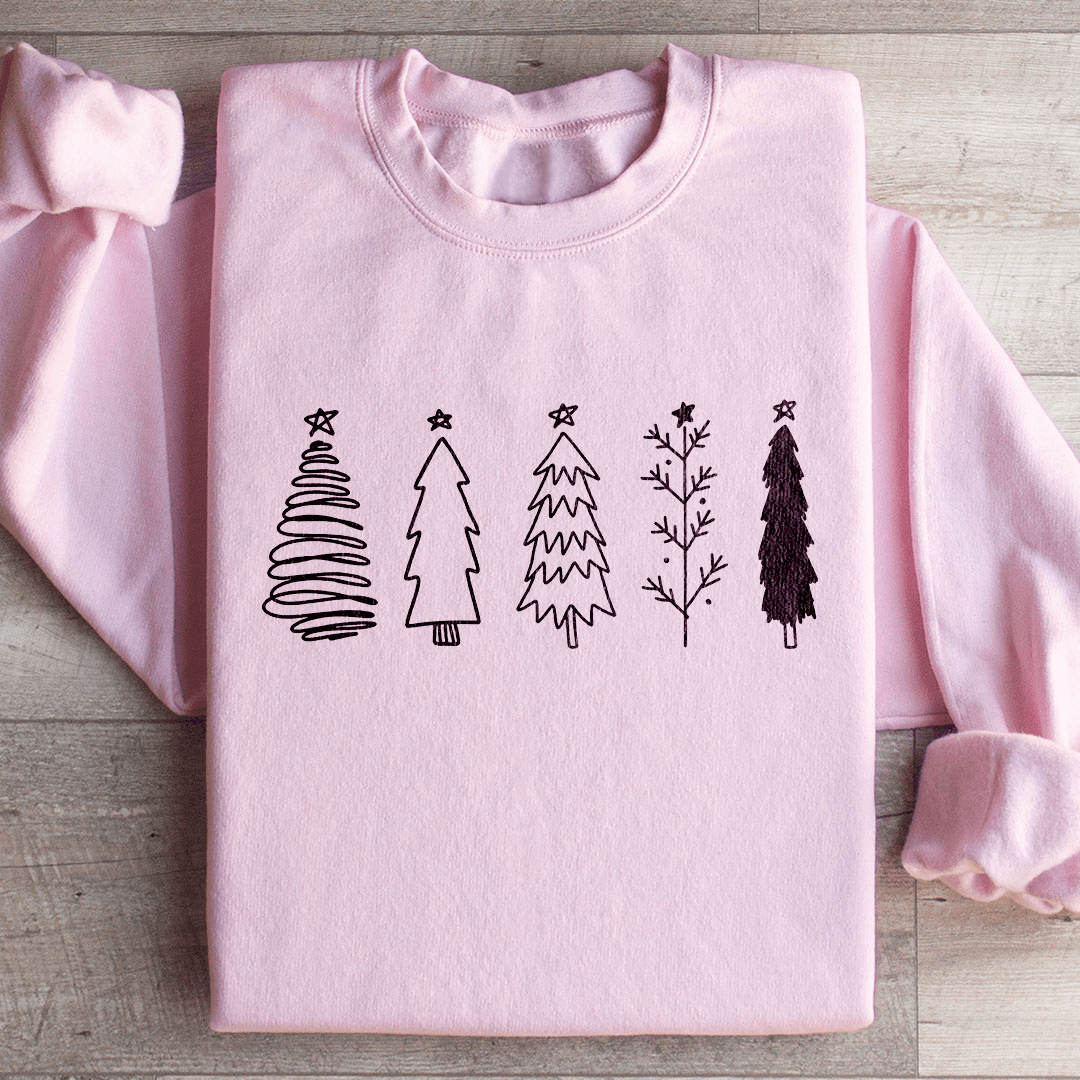 Christmas Trees Sweatshirt - Polendo Design