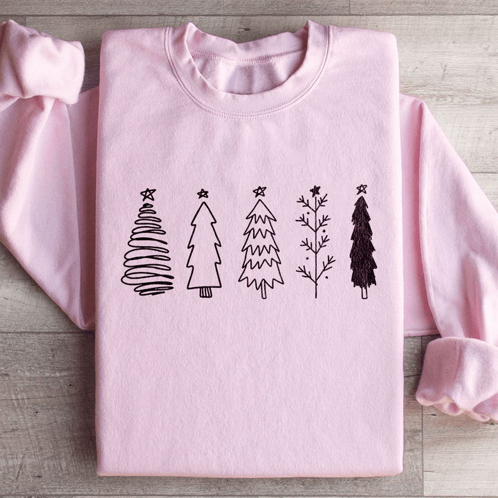Christmas Trees Sweatshirt - Polendo Design