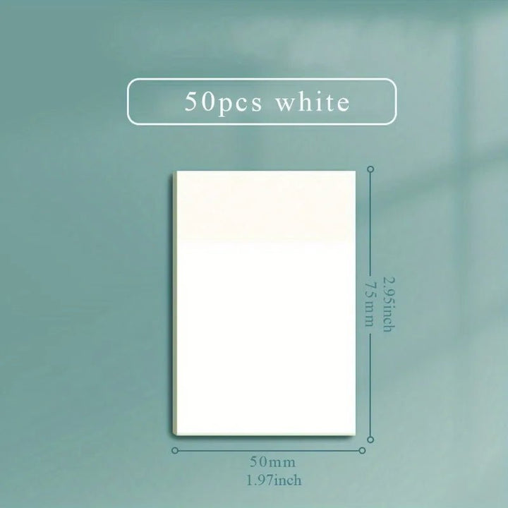 Clear Note Taking Tabs - 50 Sheets Office Stationery Supplies - Polendo Design