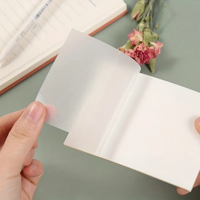 Clear Note Taking Tabs - 50 Sheets Office Stationery Supplies - Polendo Design