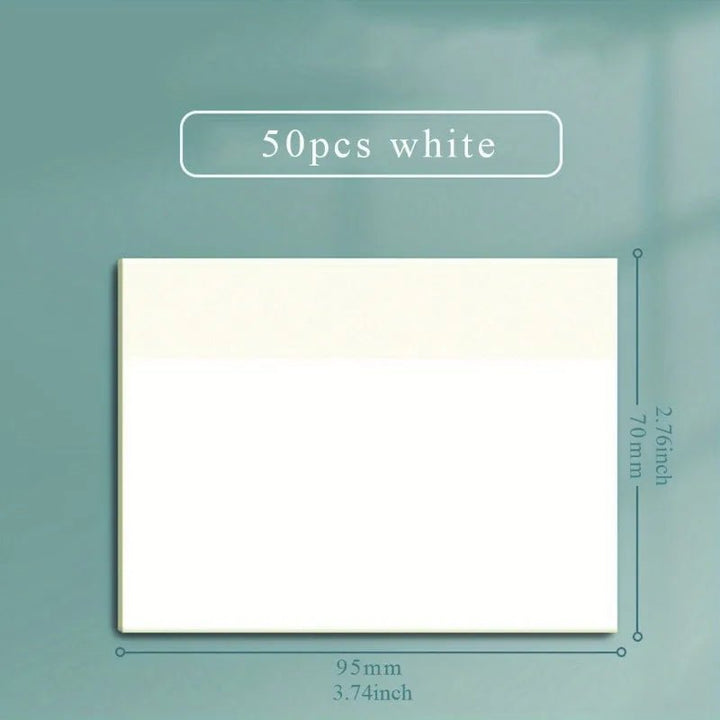 Clear Note Taking Tabs - 50 Sheets Office Stationery Supplies - Polendo Design