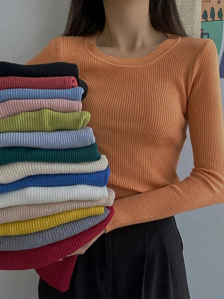 Women's Cozy Pullover Sweaters - Polendo Design