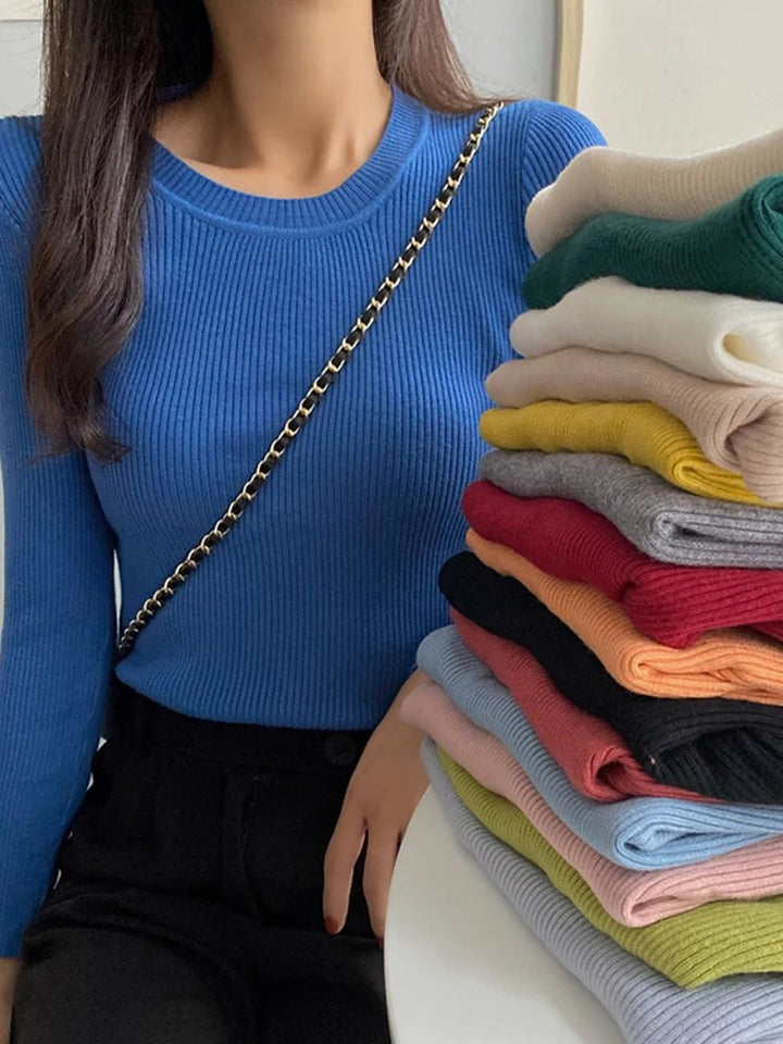 Women's Cozy Pullover Sweaters - Polendo Design