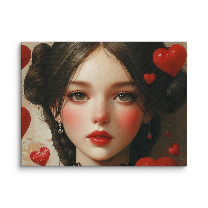 " Crimson Crush " Canvas - Polendo Design