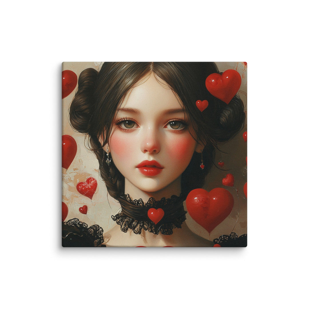 " Crimson Crush " Canvas - Polendo Design