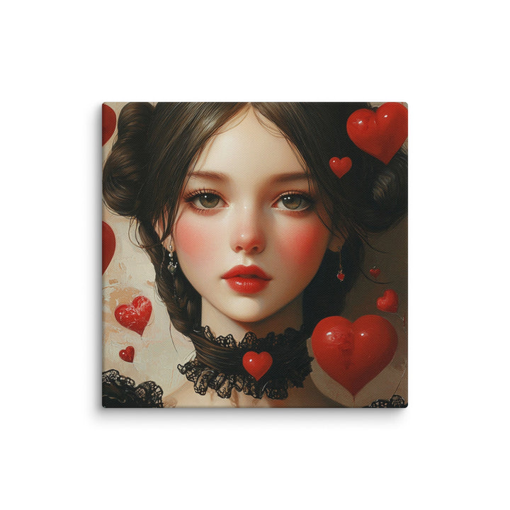 " Crimson Crush " Canvas - Polendo Design