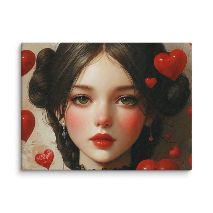 " Crimson Crush " Canvas - Polendo Design