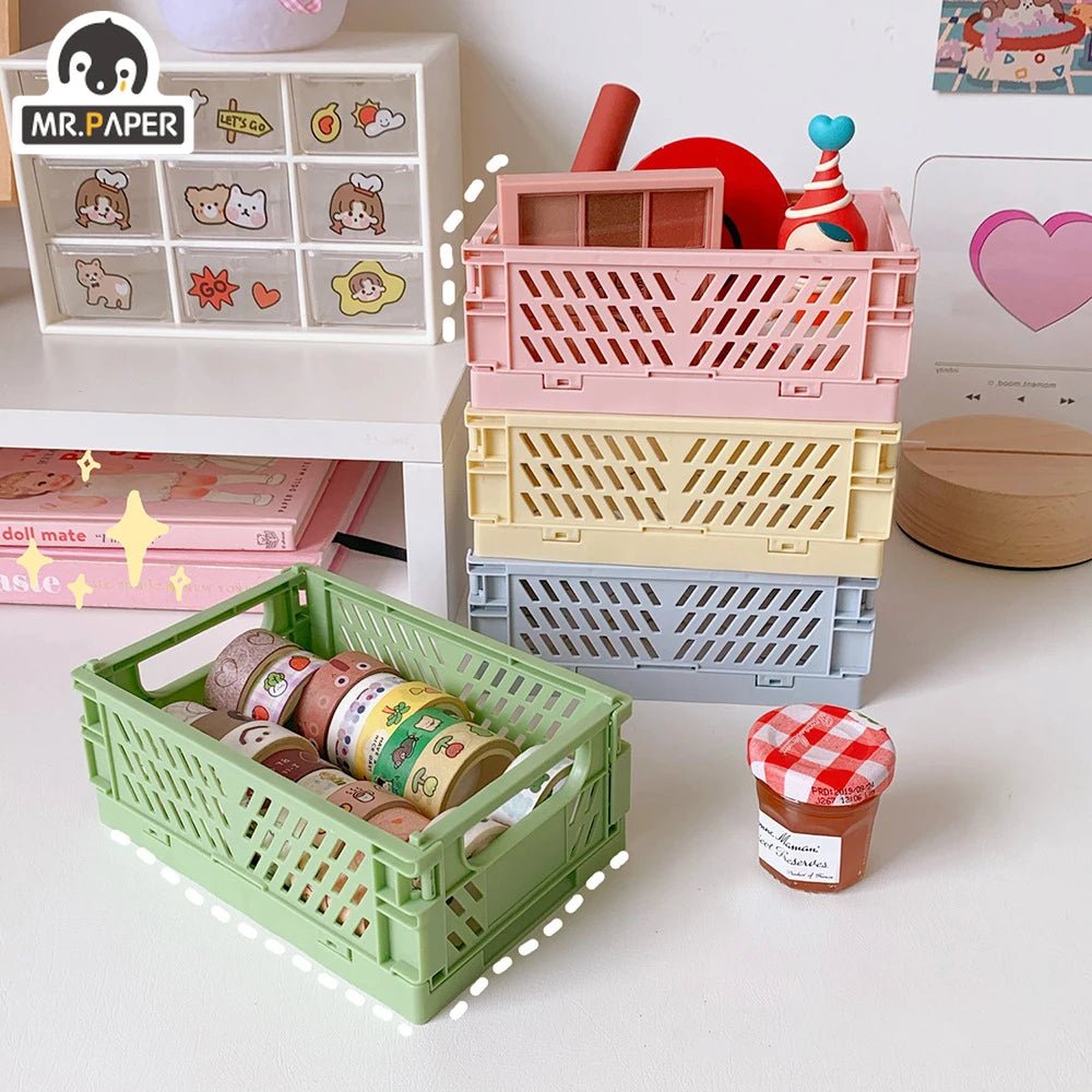 Cute Student Office Desktop Storage Stationery Organizer - Polendo Design