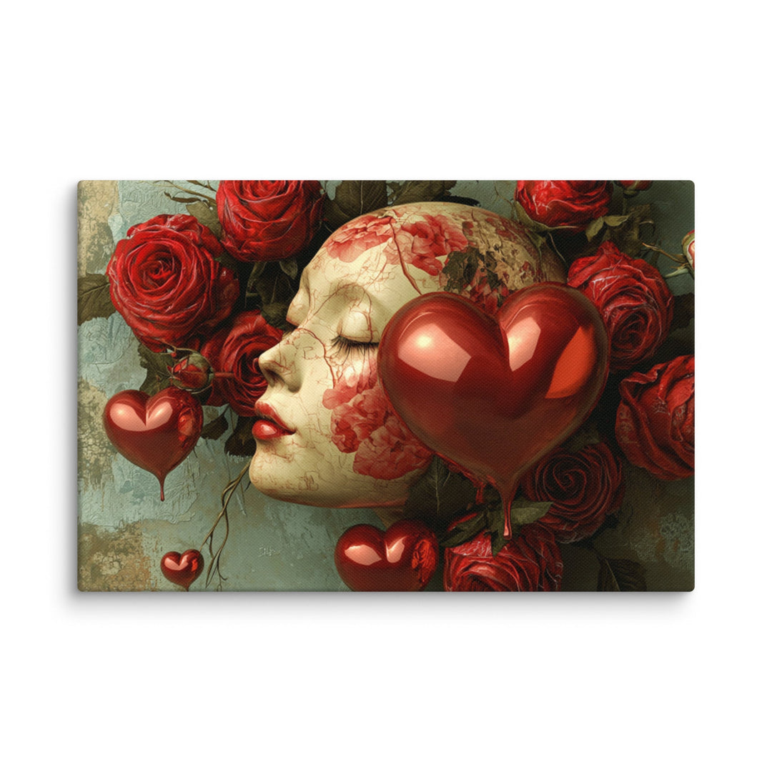 Devotion - in Bloom" Canvas - Polendo Design