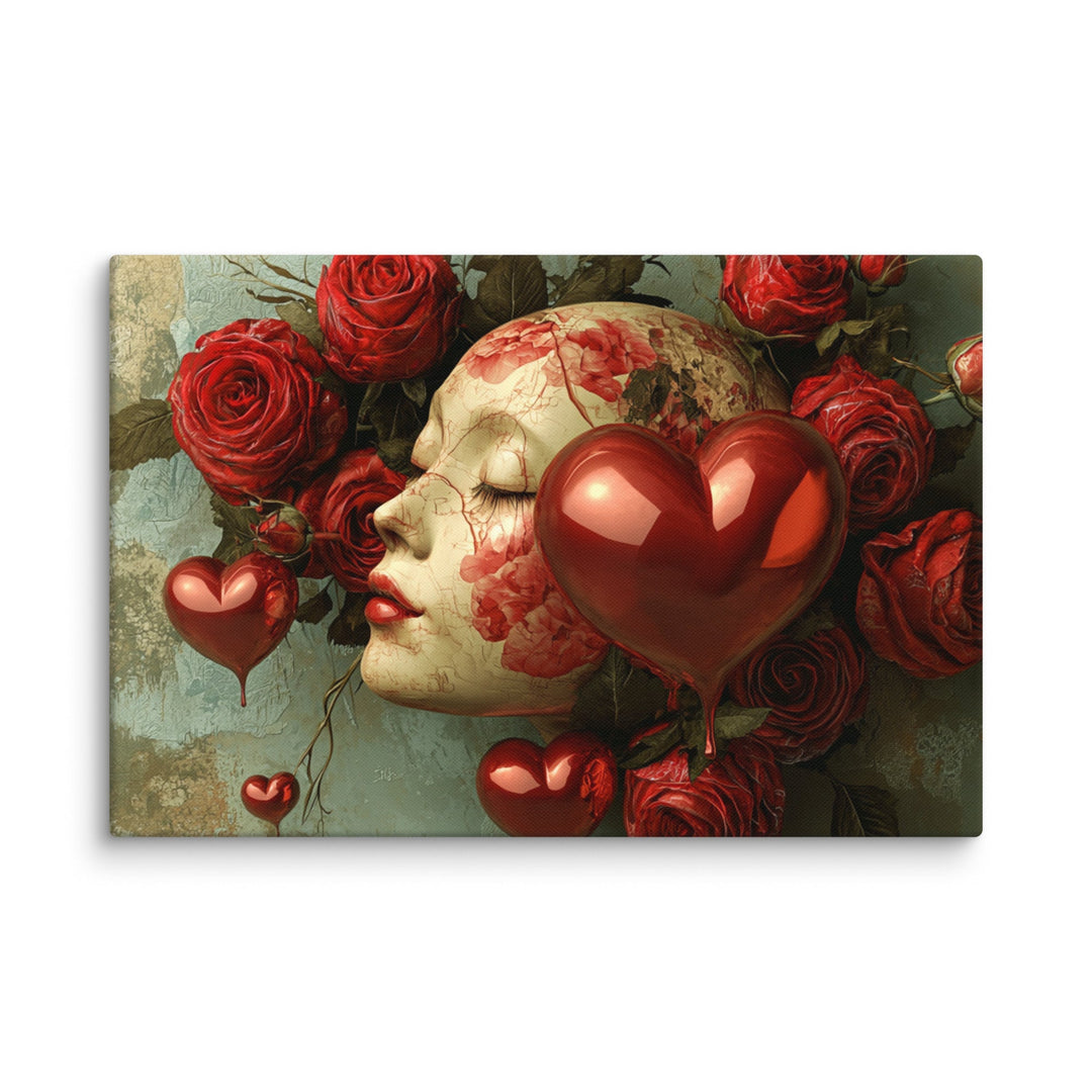 Devotion - in Bloom" Canvas - Polendo Design