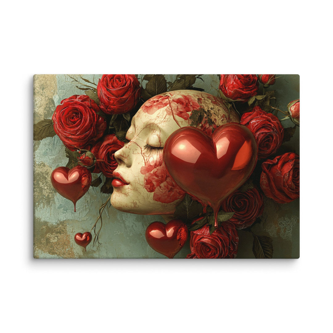 Devotion - in Bloom" Canvas - Polendo Design