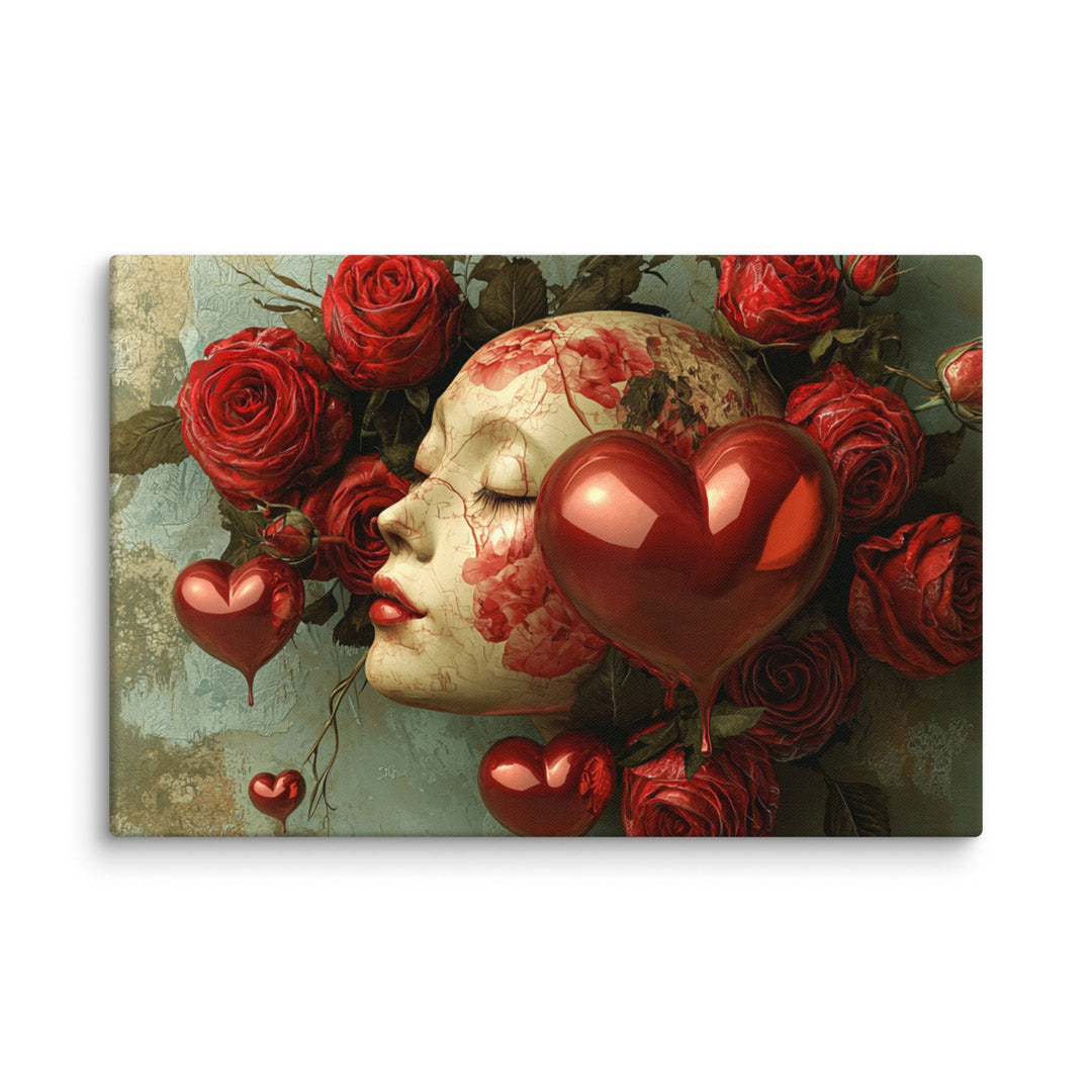 Devotion - in Bloom" Canvas - Polendo Design