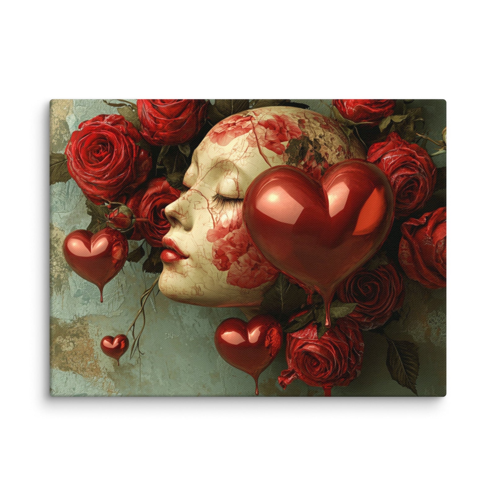 Devotion - in Bloom" Canvas - Polendo Design