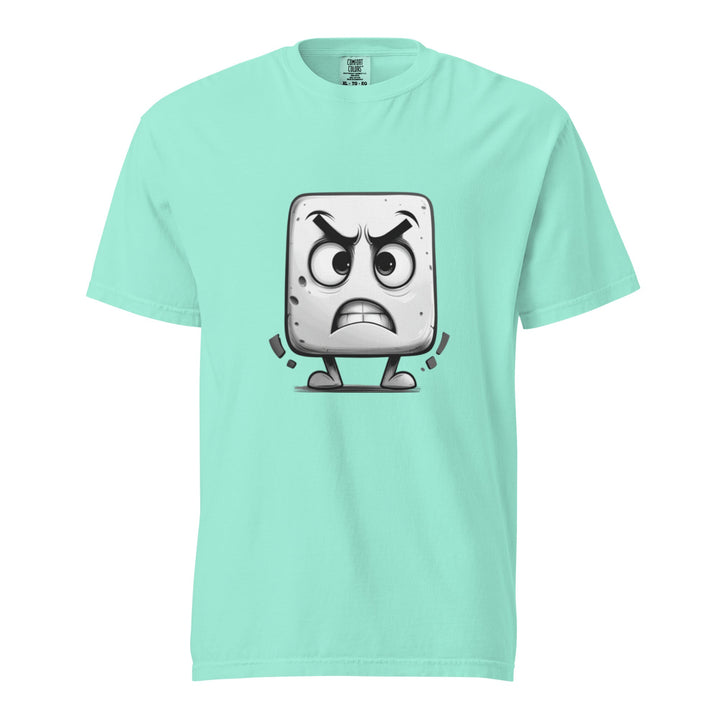 "Don't-Test-Me-Little-Block" garment-dyed heavyweight t-shirt - Polendo Design Tops & Tees - T-Shirts