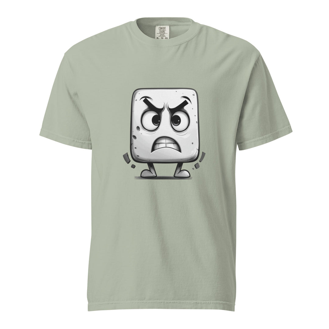 "Don't-Test-Me-Little-Block" garment-dyed heavyweight t-shirt - Polendo Design Tops & Tees - T-Shirts