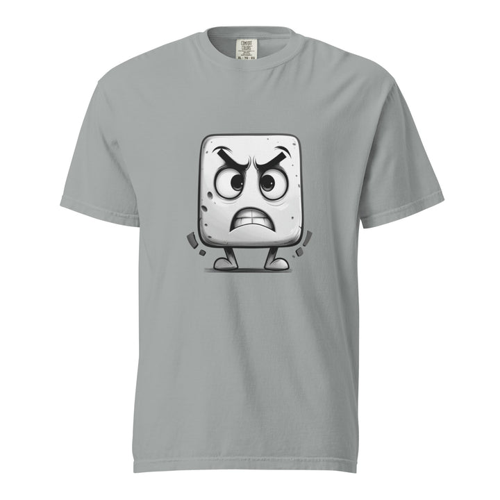 "Don't-Test-Me-Little-Block" garment-dyed heavyweight t-shirt - Polendo Design Tops & Tees - T-Shirts