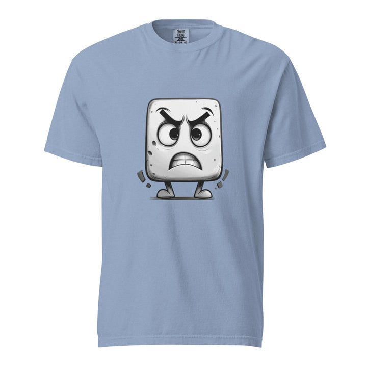 "Don't-Test-Me-Little-Block" garment-dyed heavyweight t-shirt - Polendo Design Tops & Tees - T-Shirts