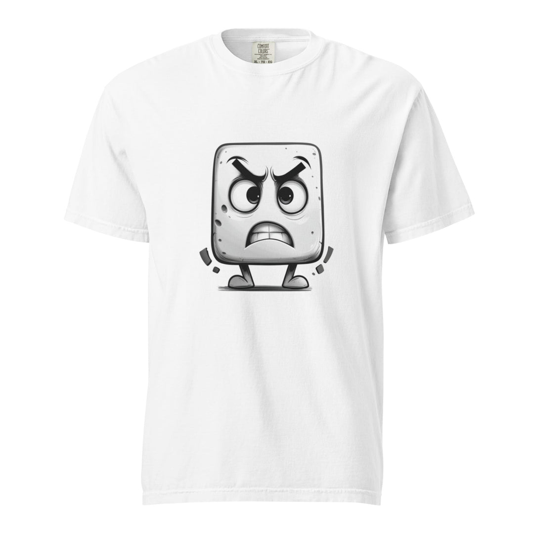 "Don't-Test-Me-Little-Block" garment-dyed heavyweight t-shirt - Polendo Design Tops & Tees - T-Shirts